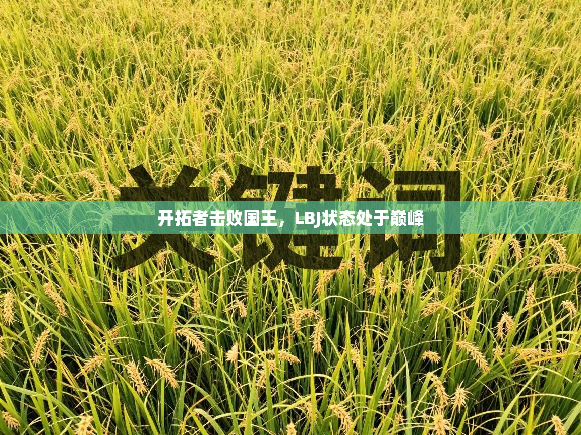 蓝鲸体育在线直播-开拓者击败国王，LBJ状态处于巅峰  第3张